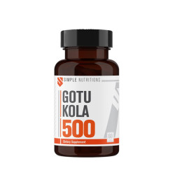 Simple Nutritions Gotu Kola 500 mg 60 Kapsül
